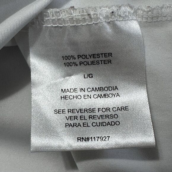 Vintage AND1 Basketball Logo T-Shirt White And Gray 90s Y2K Large - Picture 12 of 14